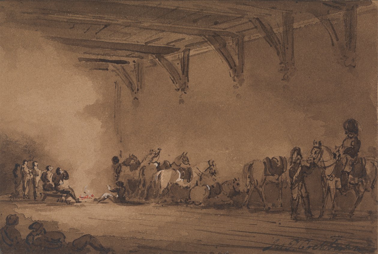 Cuirassiers alkotó: James Pattison Cockburn
