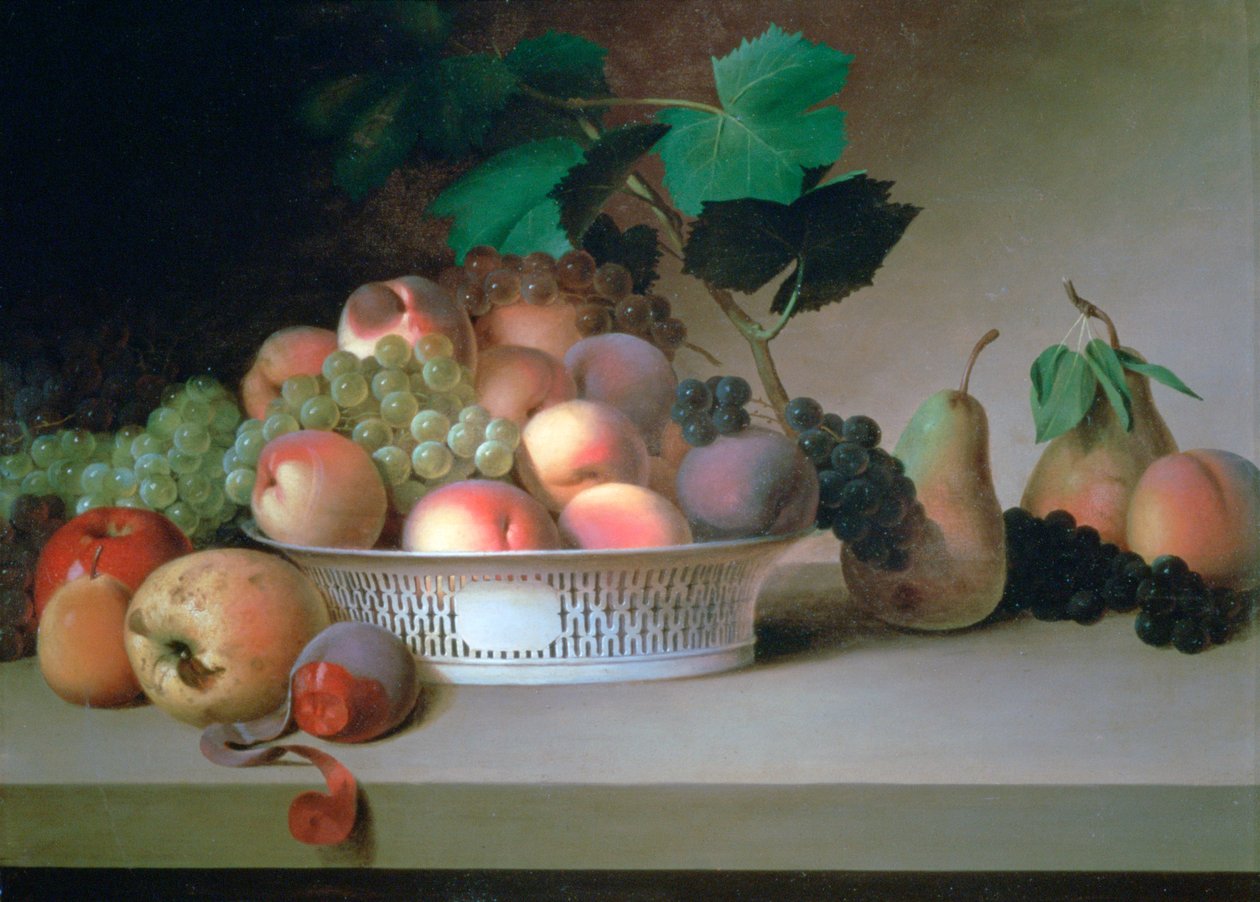 „Bőséges gyümölcs”, 1820 alkotó: James Peale