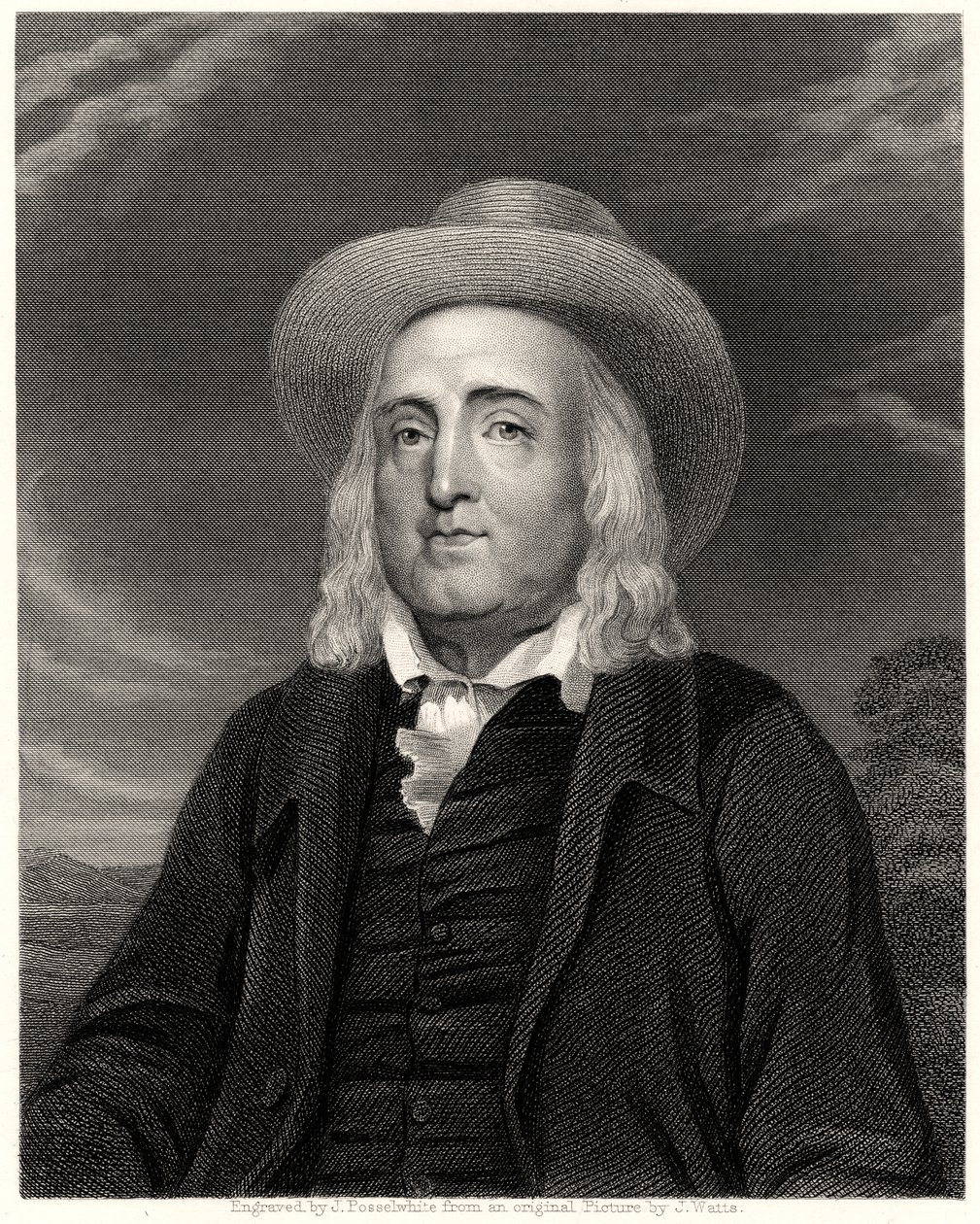 Jeremy Bentham, 19. század alkotó: James Posselwhite