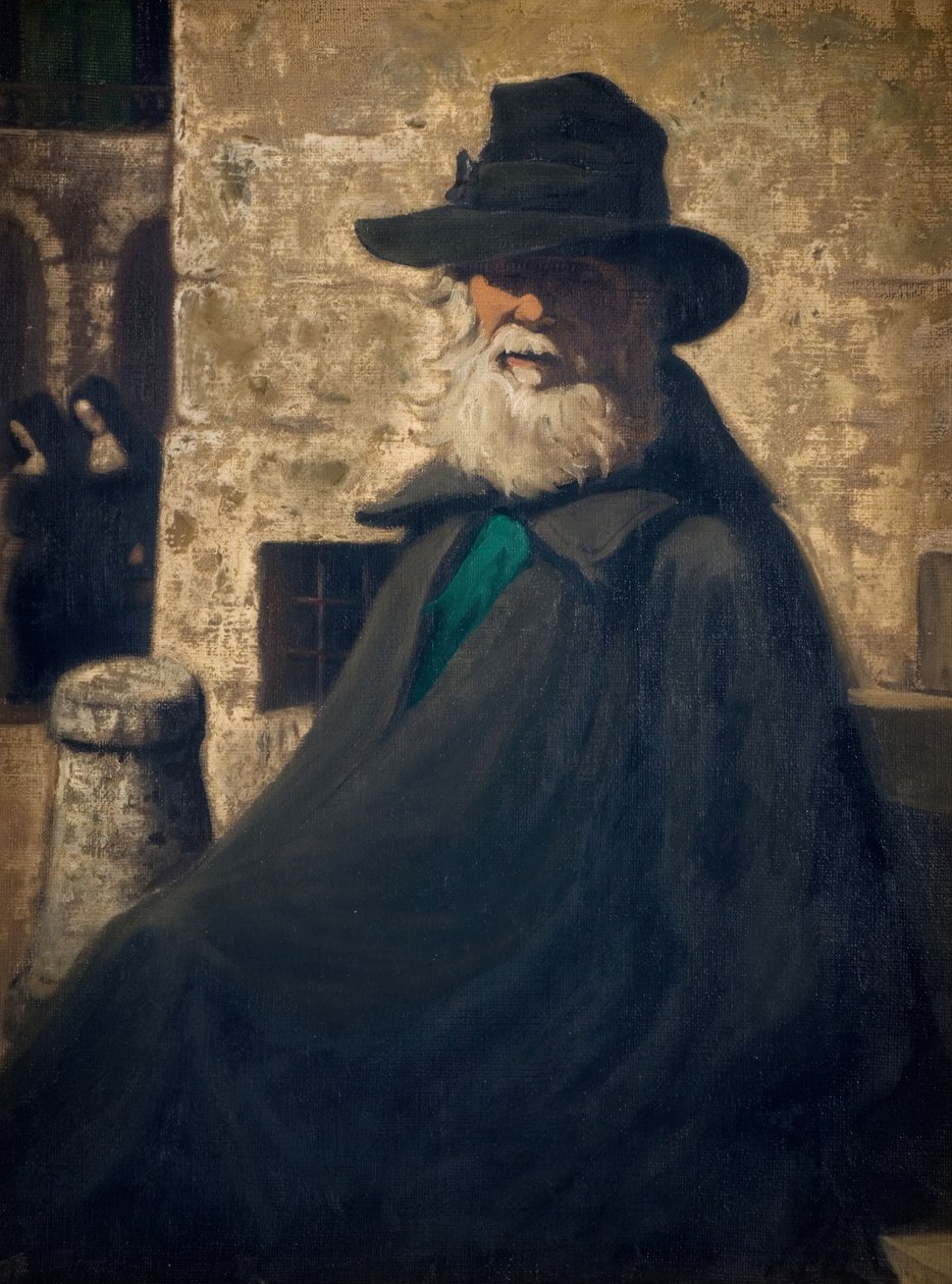 Egy vén koldus, 1930. alkotó: James Pryde
