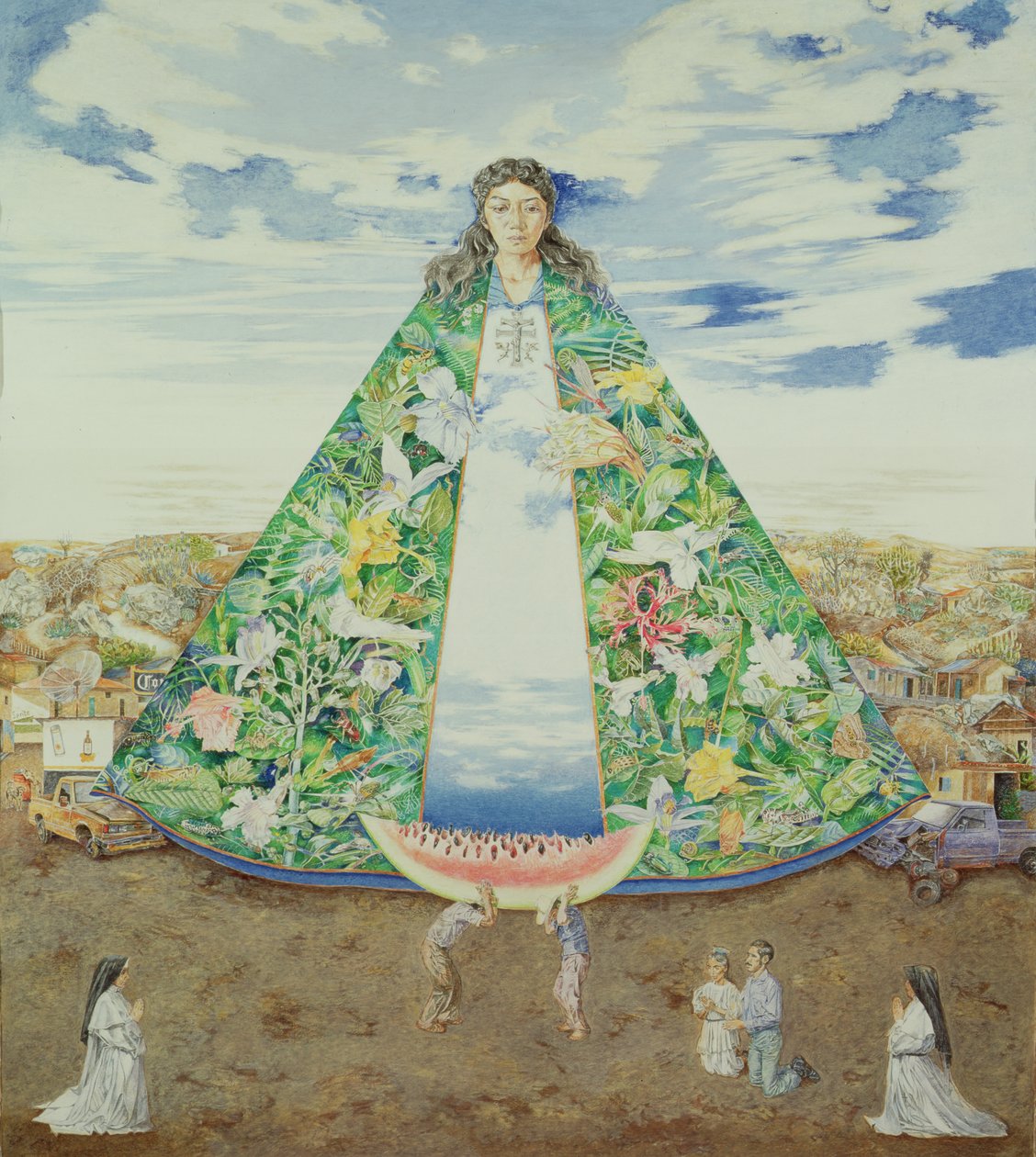 A huastecai szűz, 1988 alkotó: James Reeve