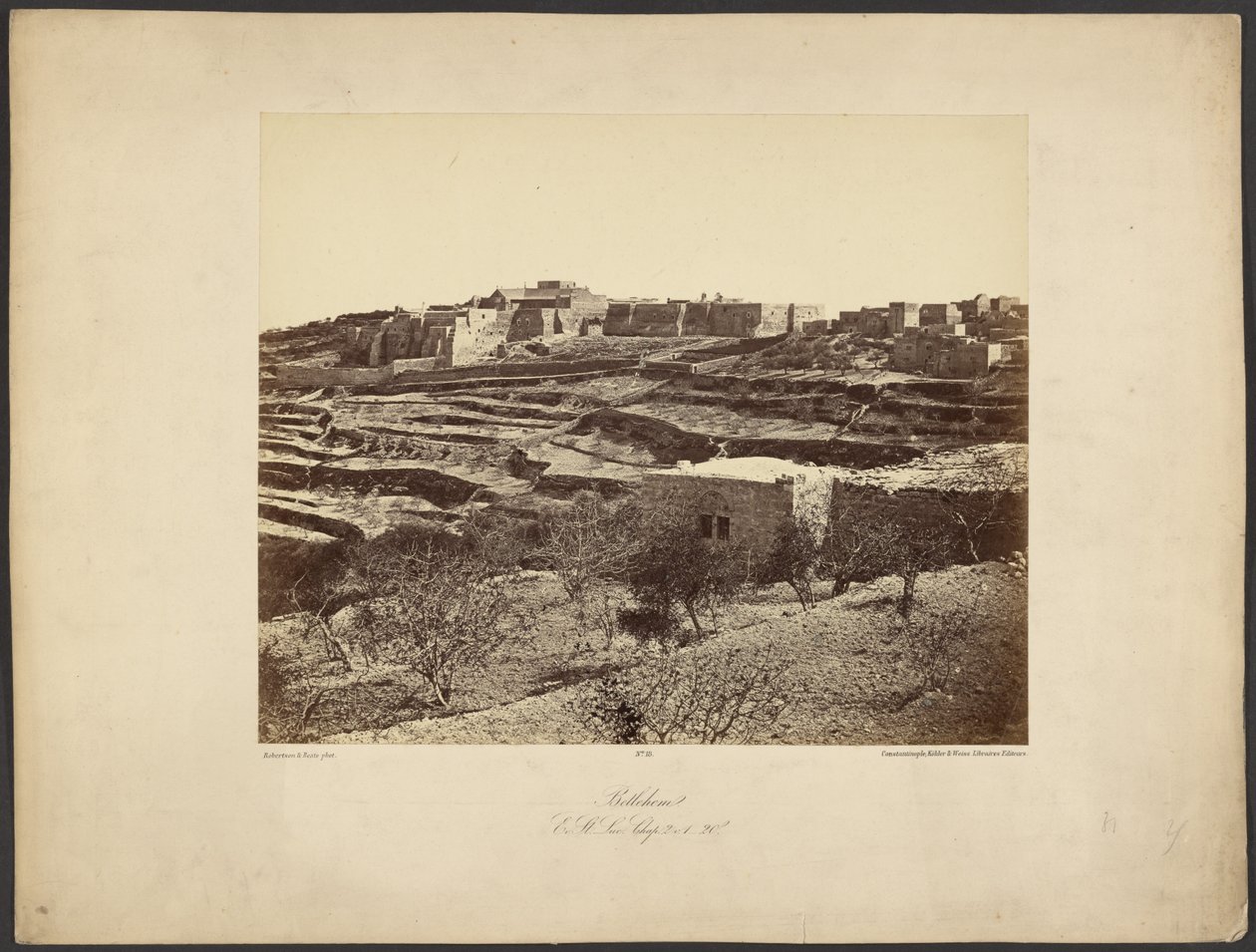 [Betlehem (sic)] / [Betlehem] alkotó: James Robertson