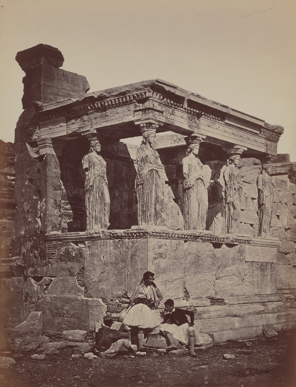 Az Erechtheum kariatidái alkotó: James Robertson