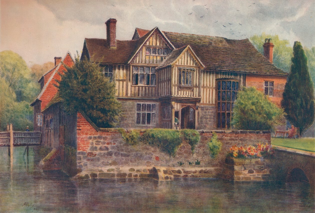 „Crowhurst Place”, 1912, 1914 alkotó: James S Ogilvy
