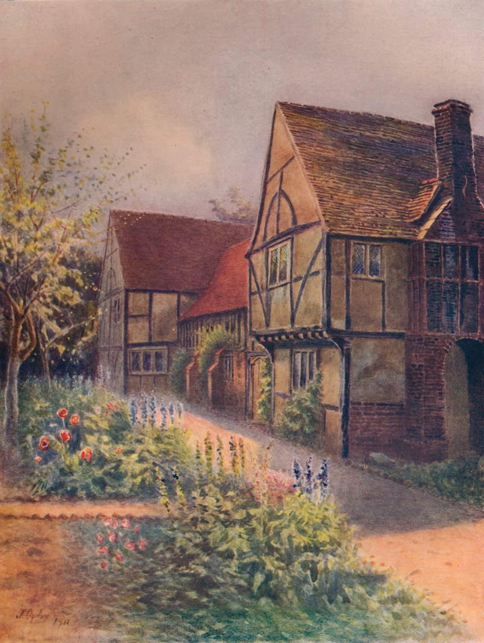 „Manor House, Walton-On-Thames”, 1911, 1914 alkotó: James S Ogilvy