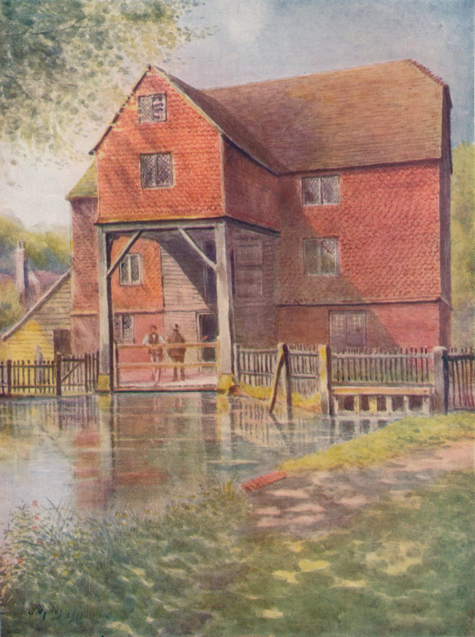 „Shalford Mill”, 1910, 1914 alkotó: James S Ogilvy
