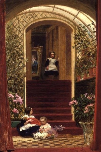 Három lánya alkotó: James Sant