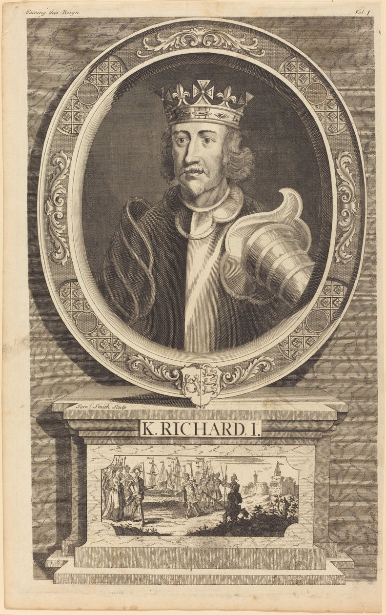 I. Richárd király alkotó: James Smith