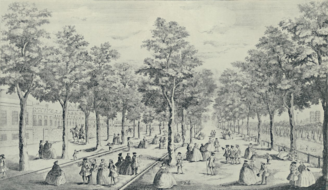 Társaság a bevásárlóközpontban, 1741, 1920 alkotó: James Smith
