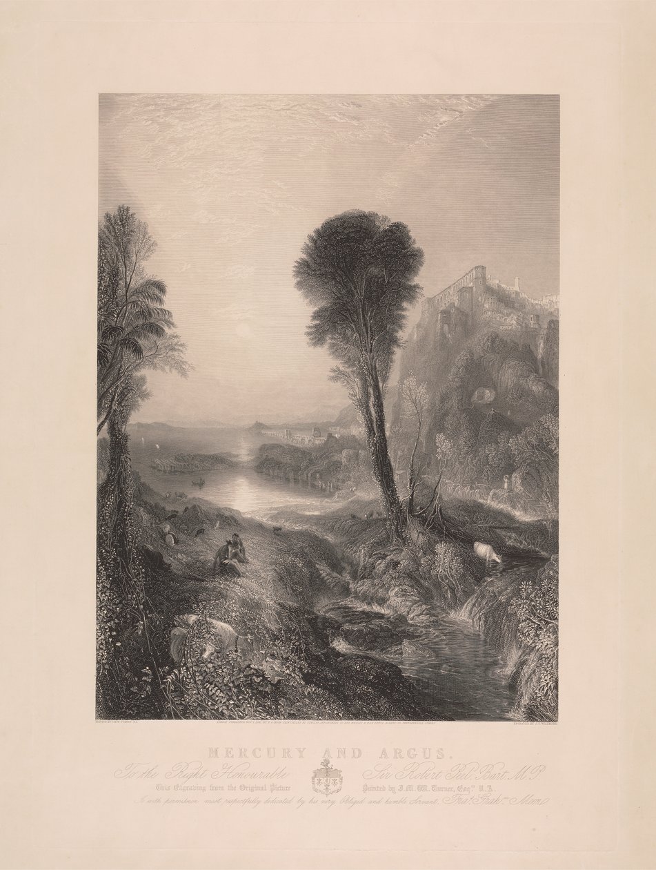 Merkúr és Argus alkotó: James T. Willmore