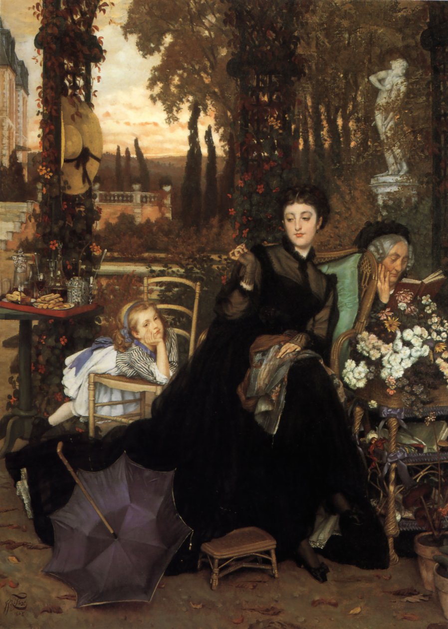 Egy özvegy alkotó: James Tissot