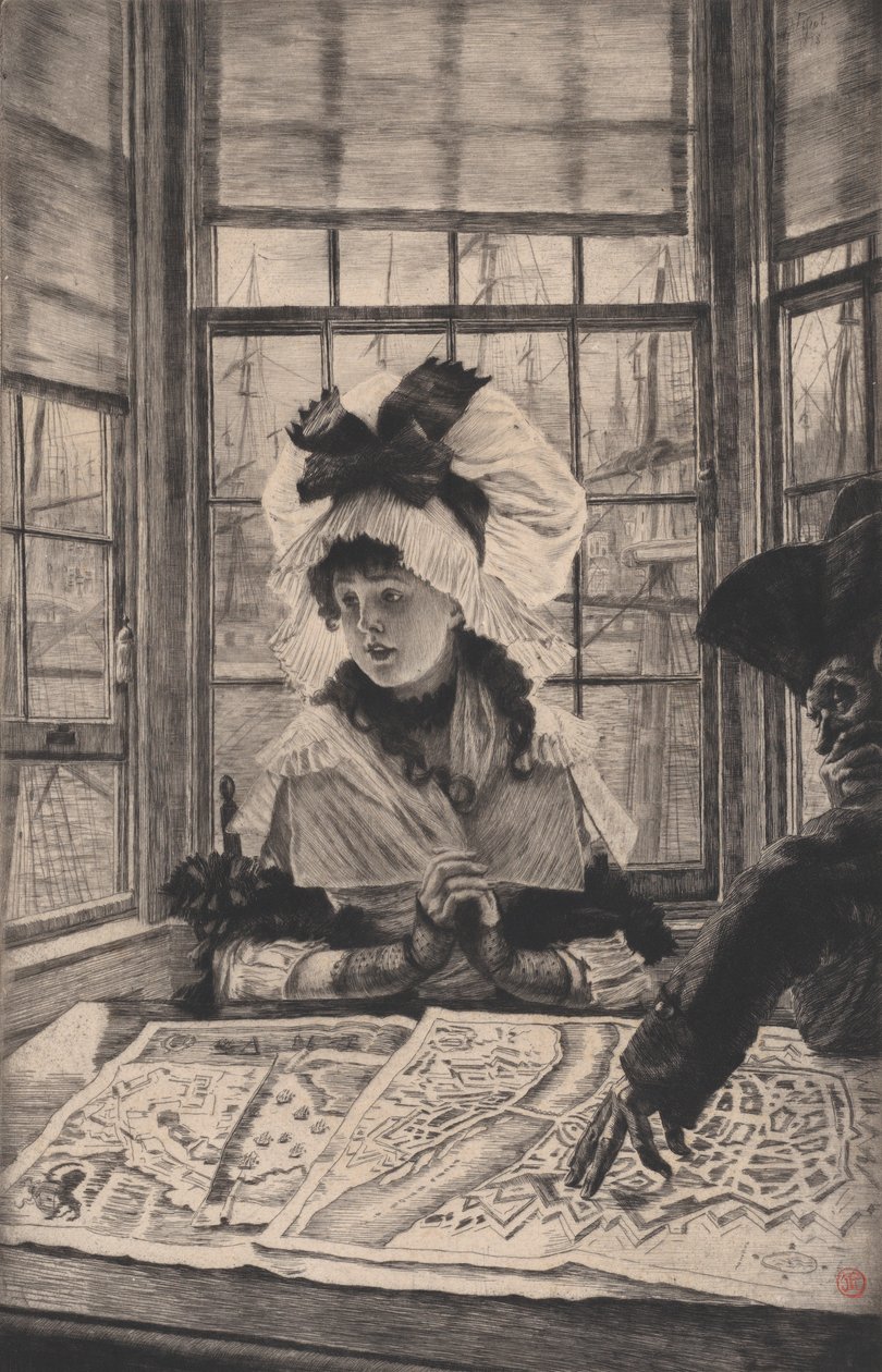 Egy érdektelen történet, 1878. alkotó: James Tissot