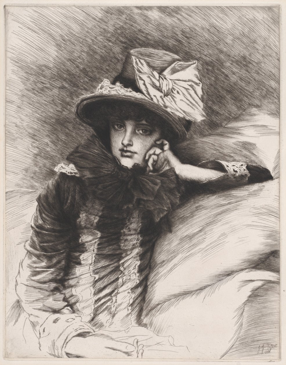 Bertha, 1883. alkotó: James Tissot