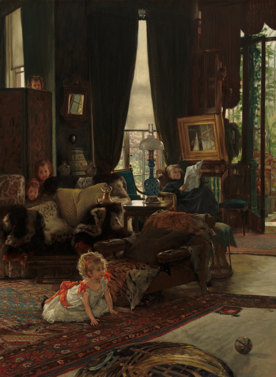Bújócska alkotó: James Tissot