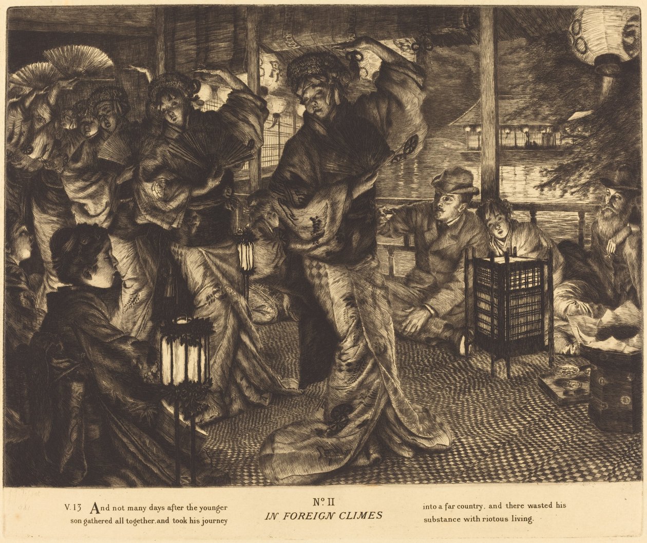 In Foreign Climes, 1882. alkotó: James Tissot