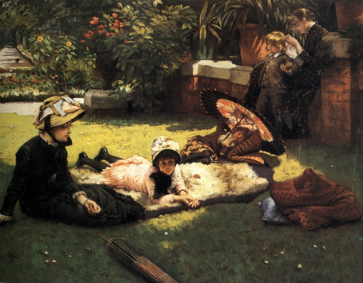 A napfényben alkotó: James Tissot