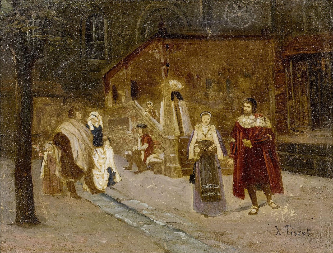 James Tissot Faust és Margarethe alkotó: James Tissot