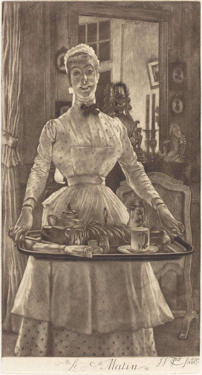 Le Matin Morning, 1886. alkotó: James Tissot