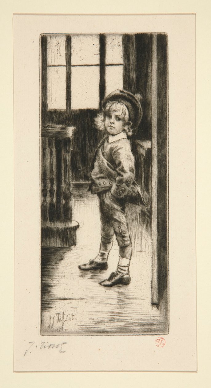 Sa Premi?re Culotte [első pár nadrág] alkotó: James Tissot