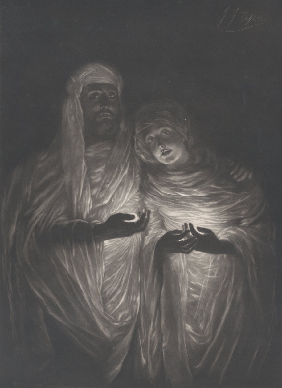 A jelenés, kb. 1885. alkotó: James Tissot