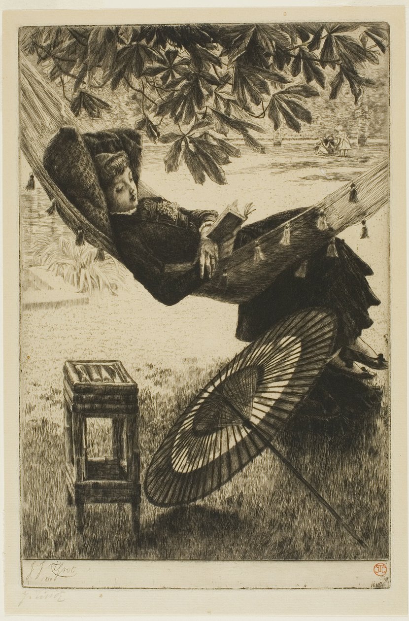 A Függőágy alkotó: James Tissot