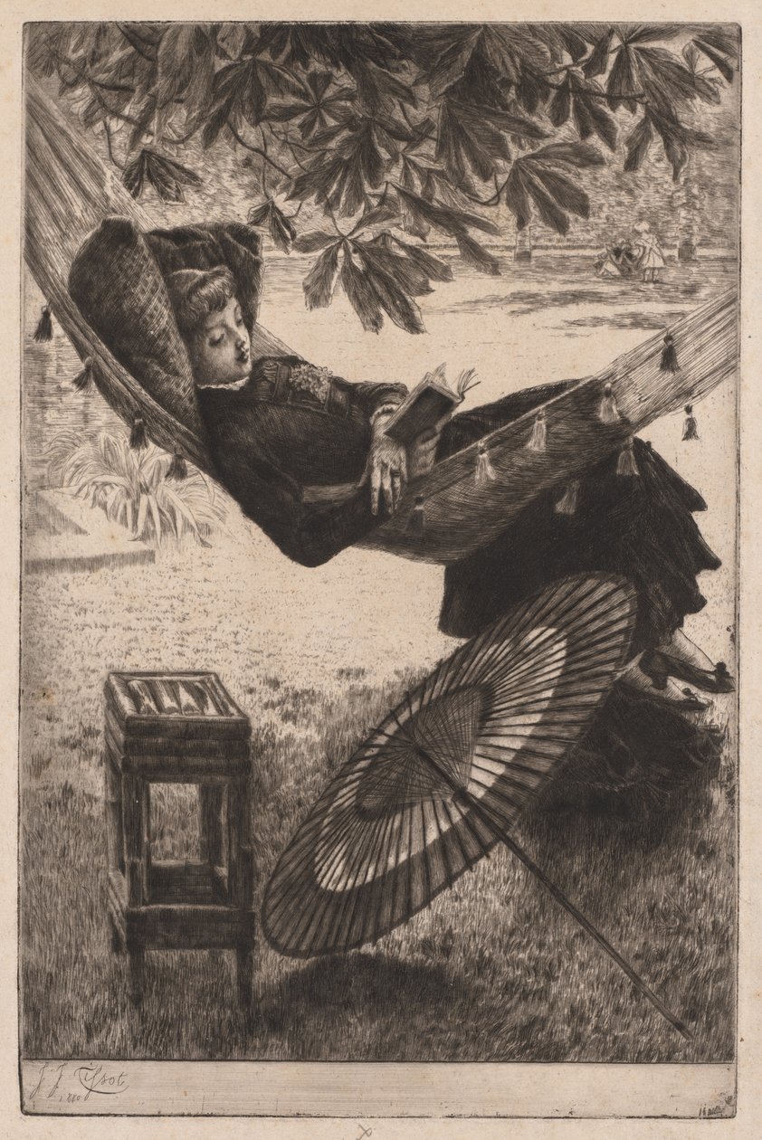 A Függőágy alkotó: James Tissot