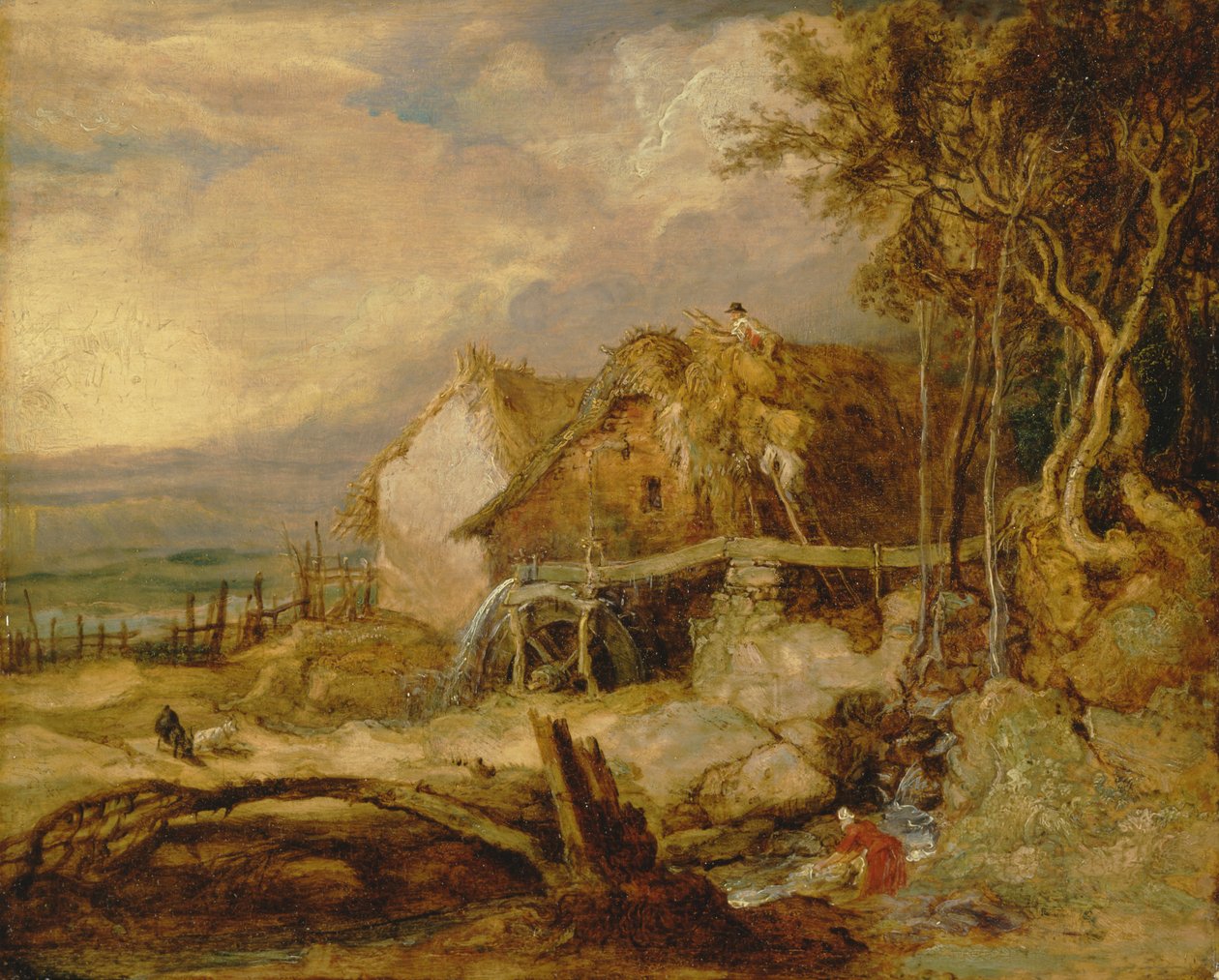 Egy Overshot Mill alkotó: James Ward