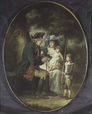 Család a tájban alkotó: James Ward