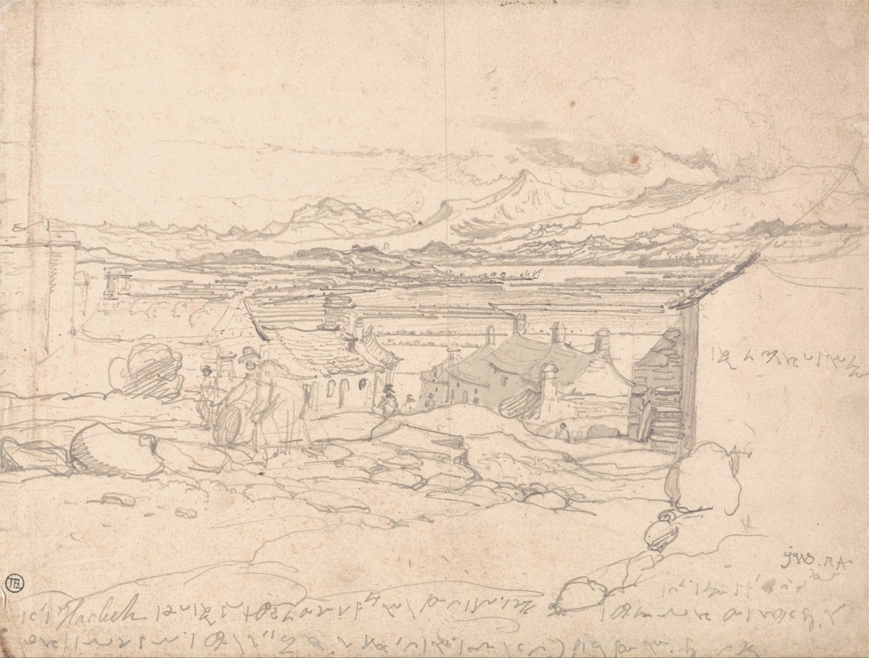Harlech alkotó: James Ward