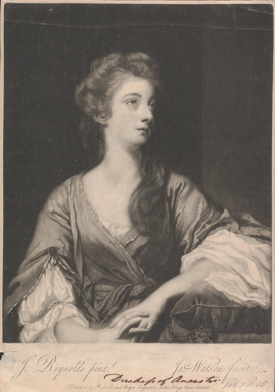 Miss Elizabeth Greenway alkotó: James Watson
