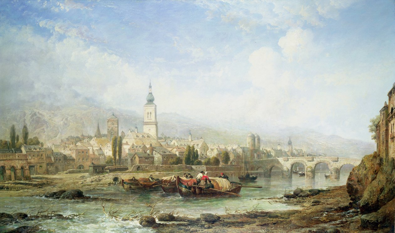 Kilátás Heidelbergre alkotó: James Webb