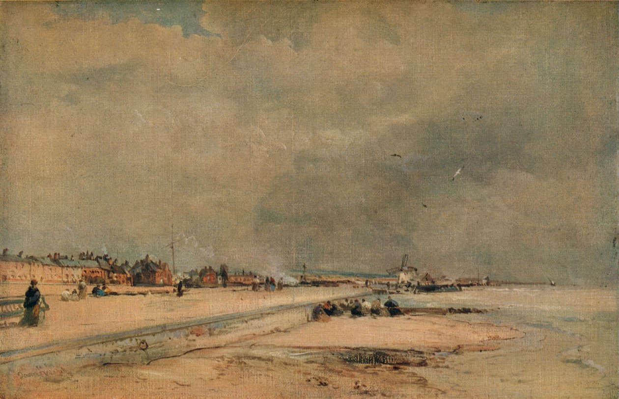 Littlehampton, Winter, 1868 alkotó: James Webb