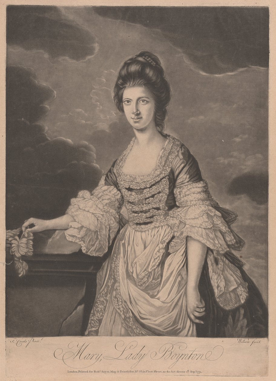 Mary, Lady Boynton († 1778) alkotó: James Wilson