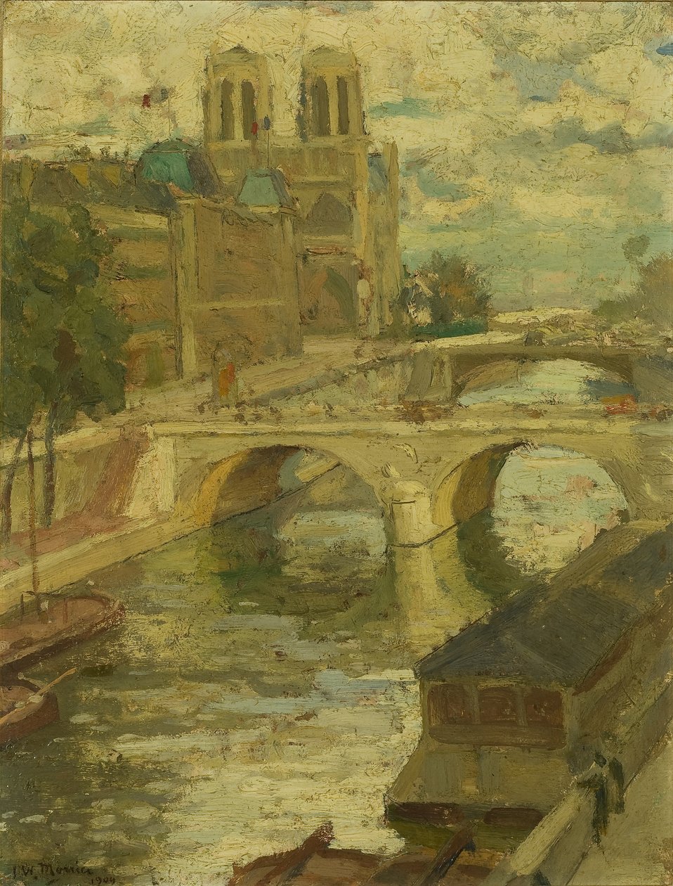 Szűzanya, 1904 alkotó: James Wilson Morrice