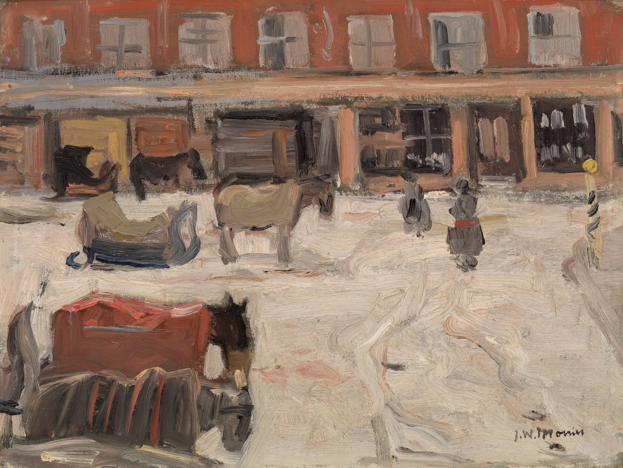 Havas jelenet alkotó: James Wilson Morrice