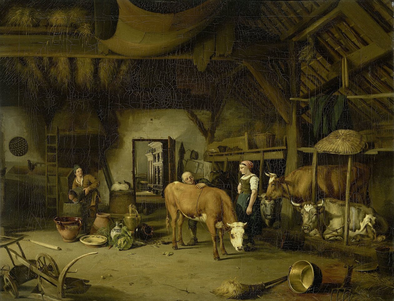 Parasztbelső alkotó: James de Rijk