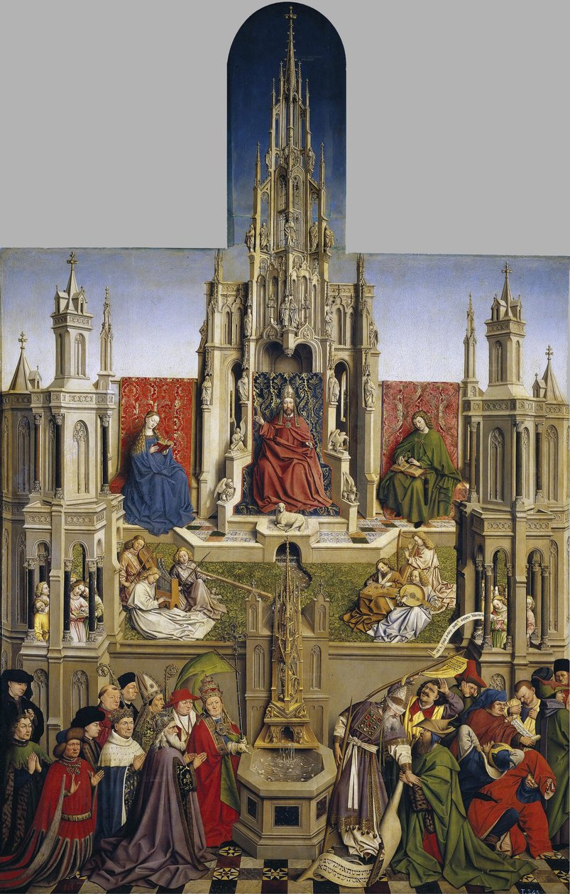 Az élet kútja alkotó: Jan van Eyck