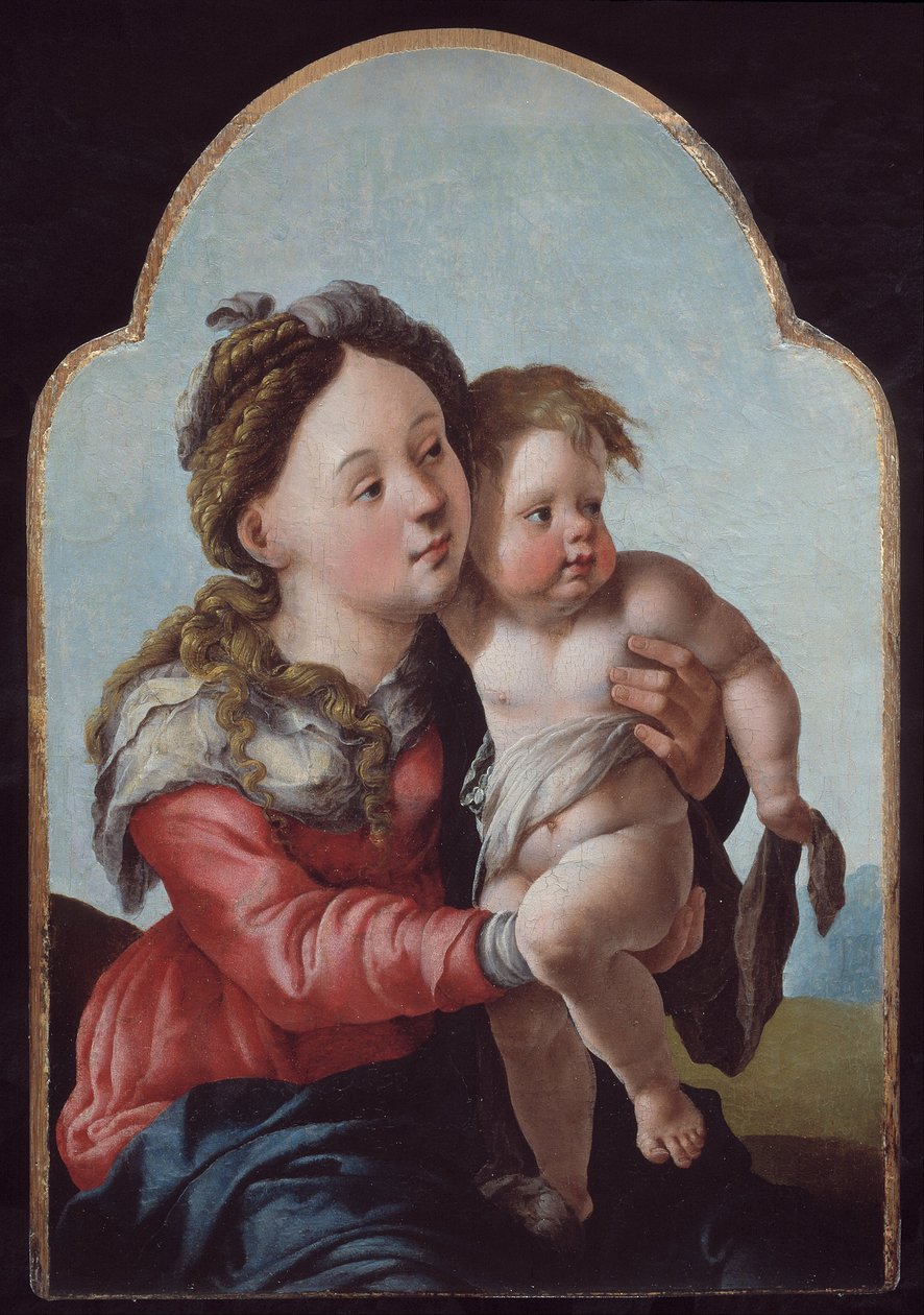 Madonna és gyermeke alkotó: Jan van Scorel