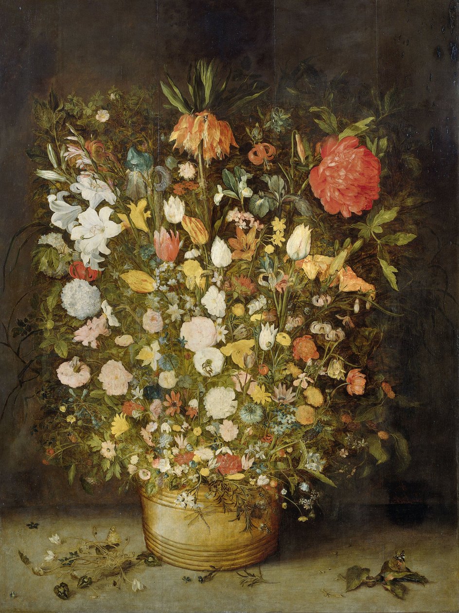 Virágcsendélet, 1600-30 alkotó: Jan the Elder Brueghel