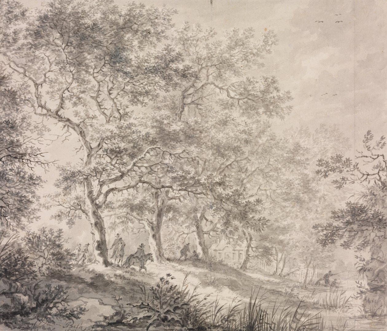 Fák sora alkotó: Jan Dirksz Both