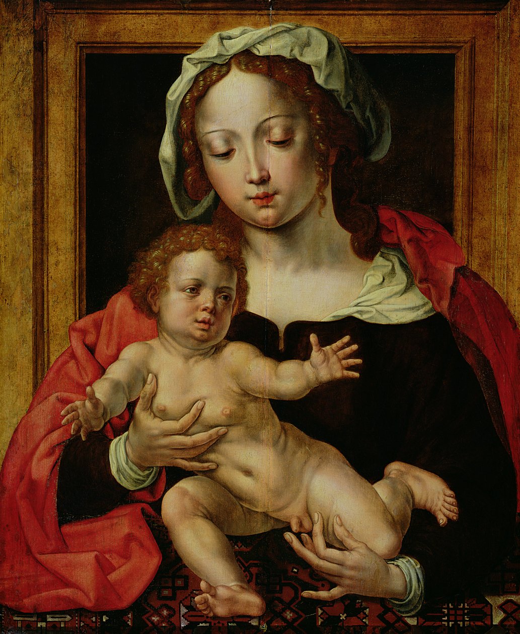 Szűz és Gyermek alkotó: Jan Gossaert