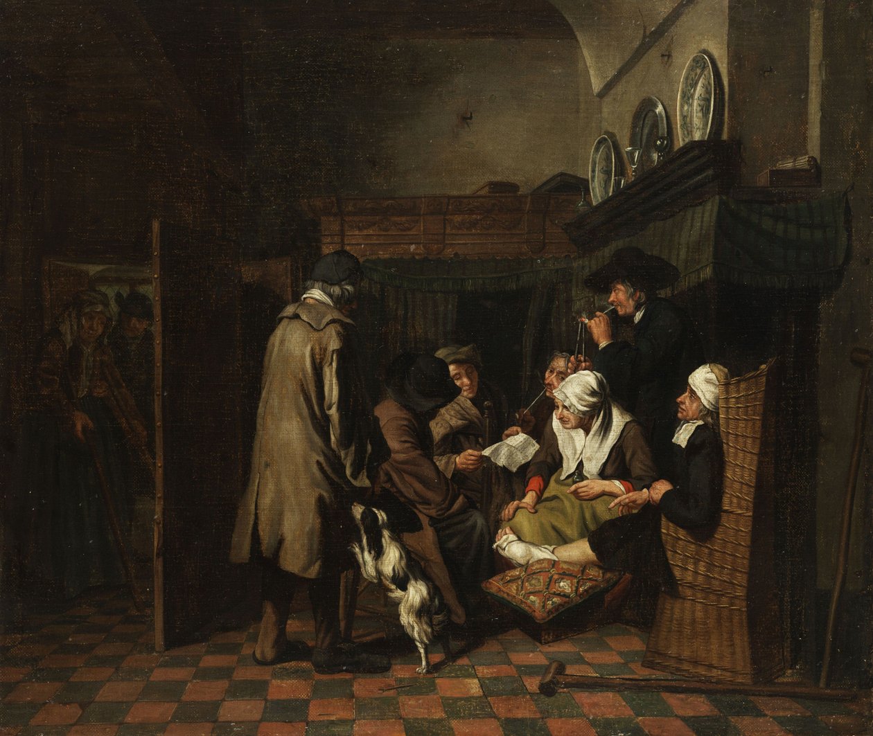 Egy levél olvasása alkotó: Jan Josef Horemans II