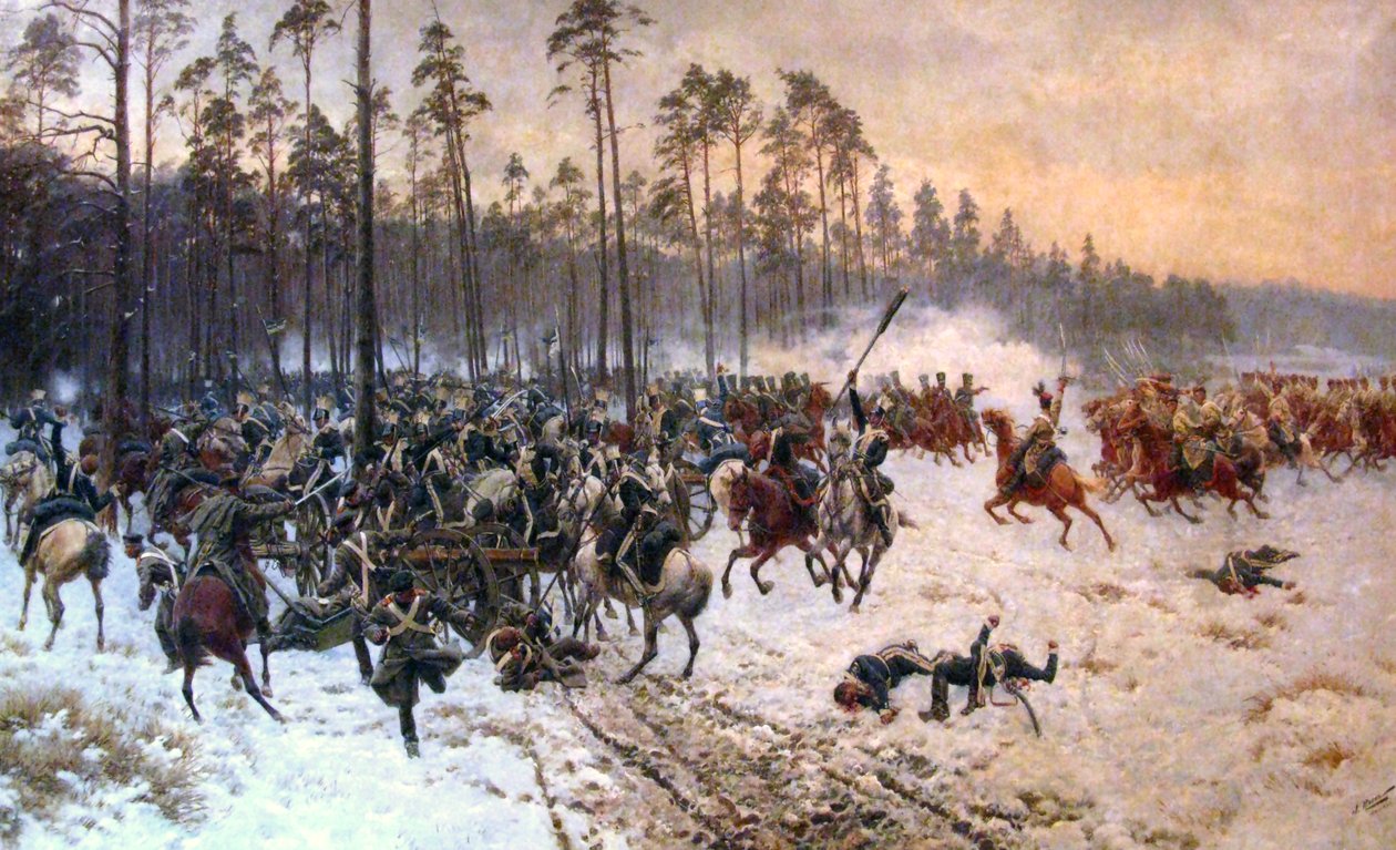 Stoczeki csata.nPolski: Bitwa pod Stoczkiem.n alkotó: Jan Rosen
