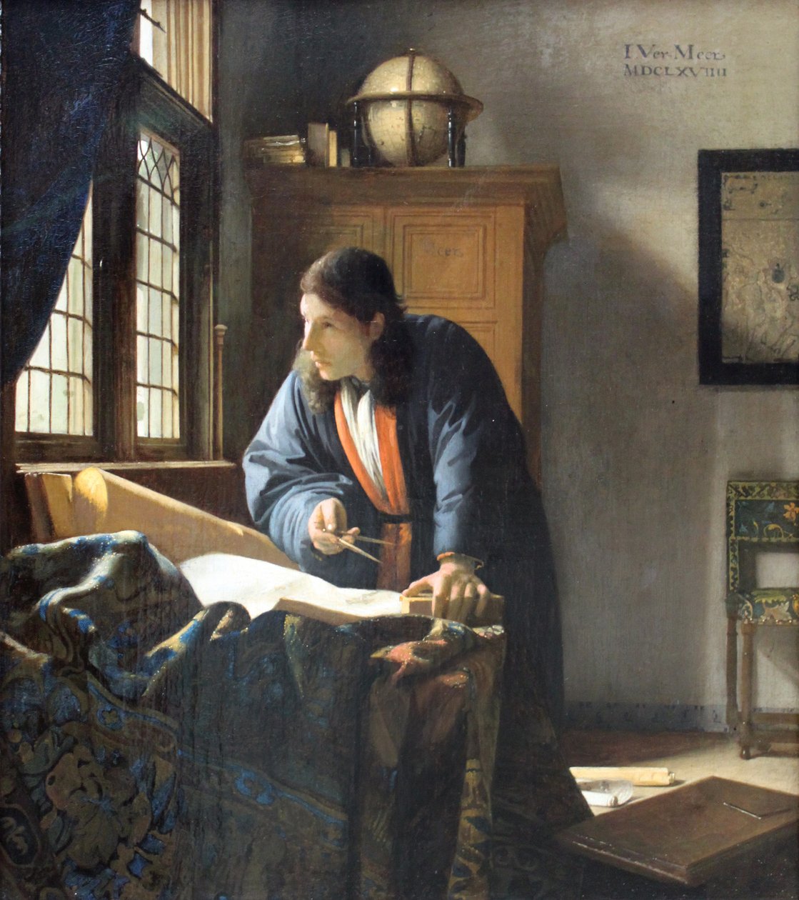 A földrajztudós alkotó: Jan Vermeer van Delft