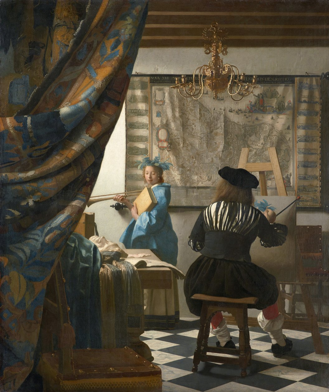 A festészet művészete alkotó: Jan Vermeer van Delft