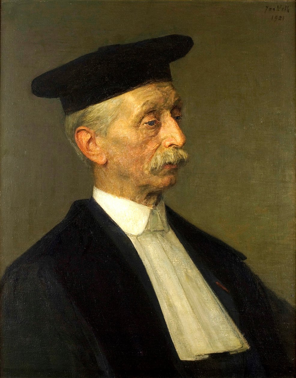 Jacobus Cornelis Kapteyn (1851-1922) arcképe alkotó: Jan Veth