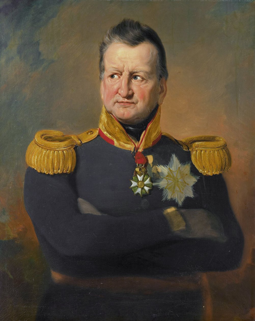 David Hendrik Chassé tábornok portréja, Jan Willem Pieneman alkotó: Jan Willem Pieneman
