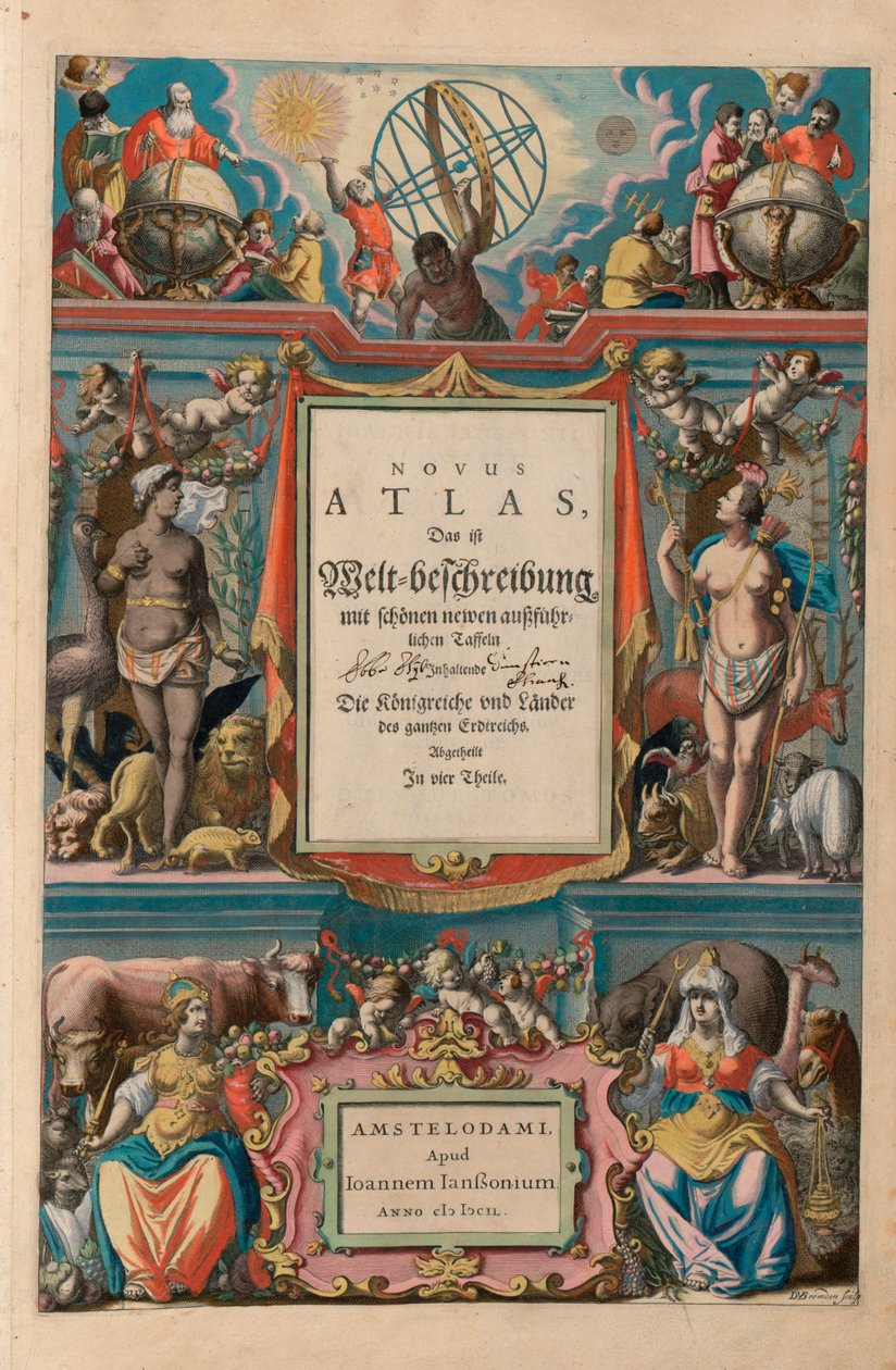 Novus atlasz alkotó: Jan og Jodocus Hondius Janssonius