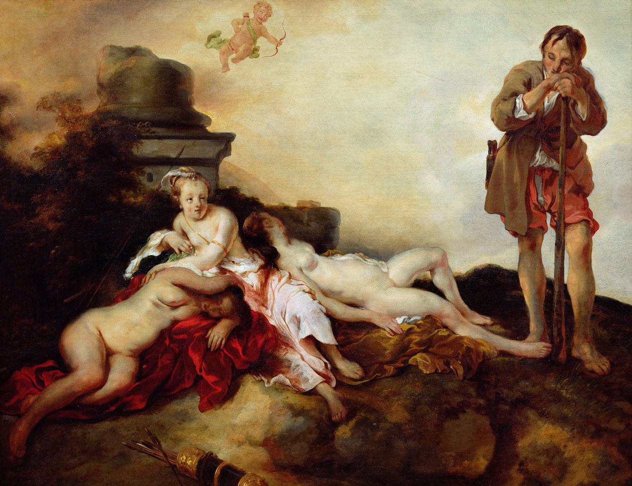 Kimón és Iphigenia, Boccaccio "Dekameron"-jából alkotó: Jan van Noordt