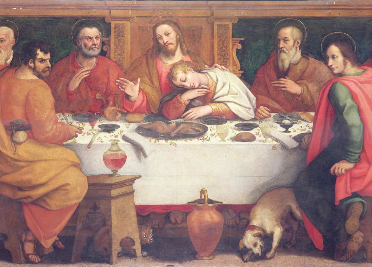 Az utolsó vacsora alkotó: Jan van der Straet